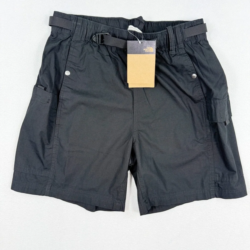 The North Face Ripstop Cargo Shorts Size S Mens Tnf Black NF0A7Q9SJK3 NEW